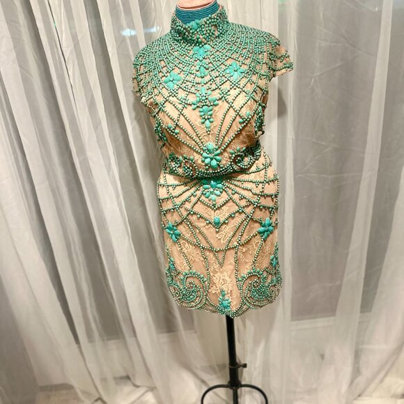 Sherri Hill Jeweled Two-Piece Set – Elegant Evening Glam ✨💎 - Picture 10 of 16